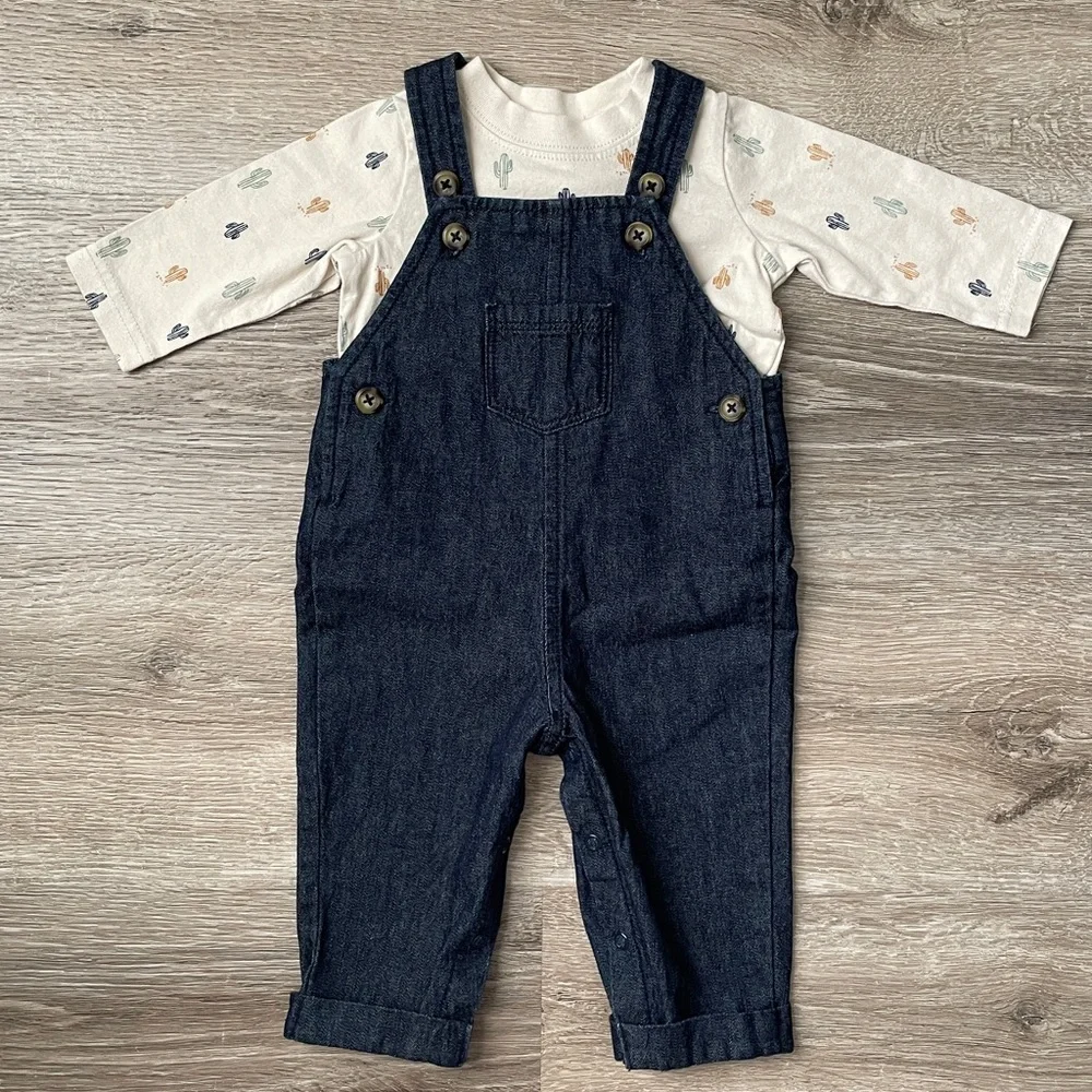 Carter’s Cactus 2 piece set size 3 months - Picture 2 of 8